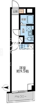 グランカーサ馬込1 403 間取り図