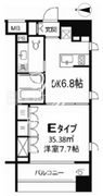 TLRレジデンス両国 1005 間取り図 ?>