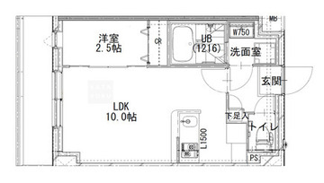 エスグランデ王子ザ・プライム 210 間取り図