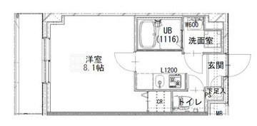 エスグランデ王子ザ・プライム 211 間取り図