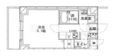 エスグランデ王子ザ・プライム 212 間取り図