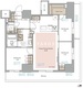 ラティエラ上野稲荷町 1401 間取り図