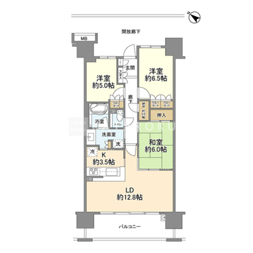 スターコート豊洲 321 間取り図