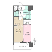 シーズンフラッツ杉並井草 403 間取り図