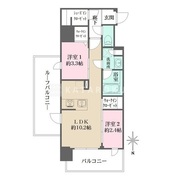 シーズンフラッツ杉並井草 702 間取り図