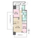 シーズンフラッツ杉並井草 702 間取り図