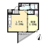 アンキ神宮前 204 間取り図