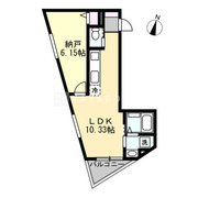 アンキ神宮前 205 間取り図