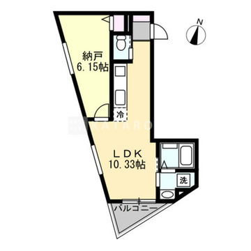 アンキ神宮前 205 間取り図