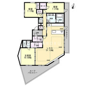 アンキ神宮前 401 間取り図