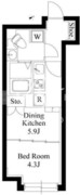 グランパセオ用賀 103 間取り図