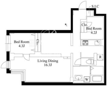 グランパセオ用賀 105 間取り図