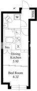 グランパセオ用賀 203 間取り図