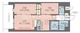 プレジオ西日暮里ノース 602 間取り図