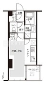 宮益坂ビルディングザ・渋谷レジデンス 603 間取り図