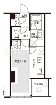 宮益坂ビルディングザ・渋谷レジデンス 603 間取り図