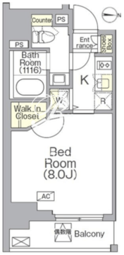 ルーラル二十四番館 501 間取り図