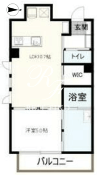 オルサス浅草 502 間取り図