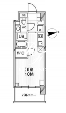 M白金台 702 間取り図