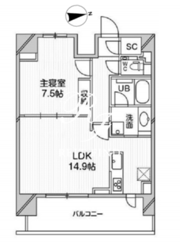 M白金台 1002 間取り図