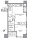 レジディア文京千石2 602 間取り図