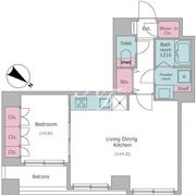 ラクラス日本橋浜町 205 間取り図