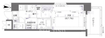 ズーム両国 802 間取り図