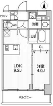 ディームス東陽町2 614 間取り図