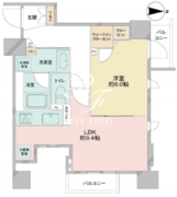カバナ浅草 902 間取り図