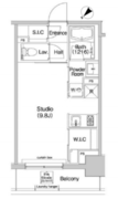 コンフォリア東池袋イースト 905 間取り図