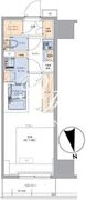トラディティオ門前仲町 1206 間取り図