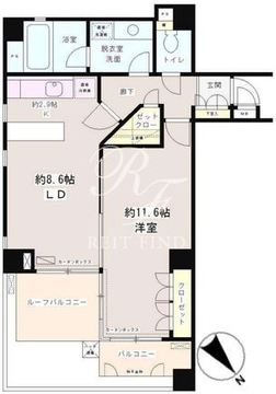 フェアステージ広尾 403 間取り図