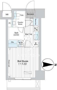 Ｌ・ＢＡＳＥ押上 N-205 間取り図