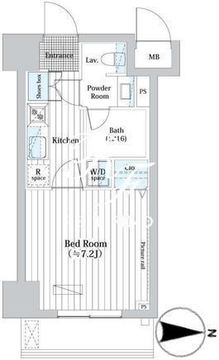 Ｌ・ＢＡＳＥ押上 N-504 間取り図
