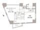 パークハビオ元麻布 702 間取り図