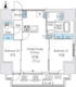 エスタート入谷2 1301 間取り図