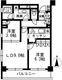 レジディア中落合 C703 間取り図