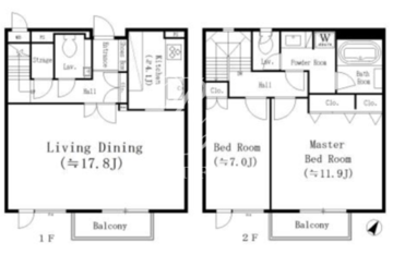 参宮橋マンション 302 間取り図