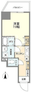 ブラウ本所一丁目 204 間取り図