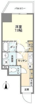 ブラウ本所一丁目 704 間取り図