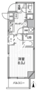 レピュア錦糸町 602 間取り図