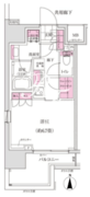 ディームス木場 601 間取り図