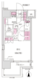 ディームス木場 601 間取り図