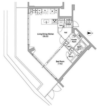 代官山ブレス 107 間取り図