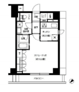 グランスイート銀座レスティモナーク 1301 間取り図 ?>