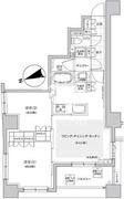 ステラメゾン三軒茶屋 1302 間取り図