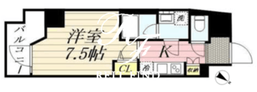 グランパセオ麻布十番 1102 間取り図