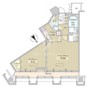 モメント汐留 2009 間取り図