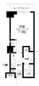 レジディア桜上水 202 間取り図