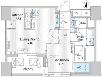 グランシエル南青山 902 間取り図